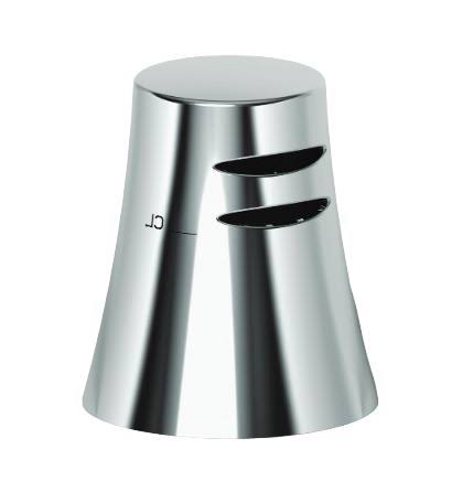 Air Gap Cap Satin Nickel O43083