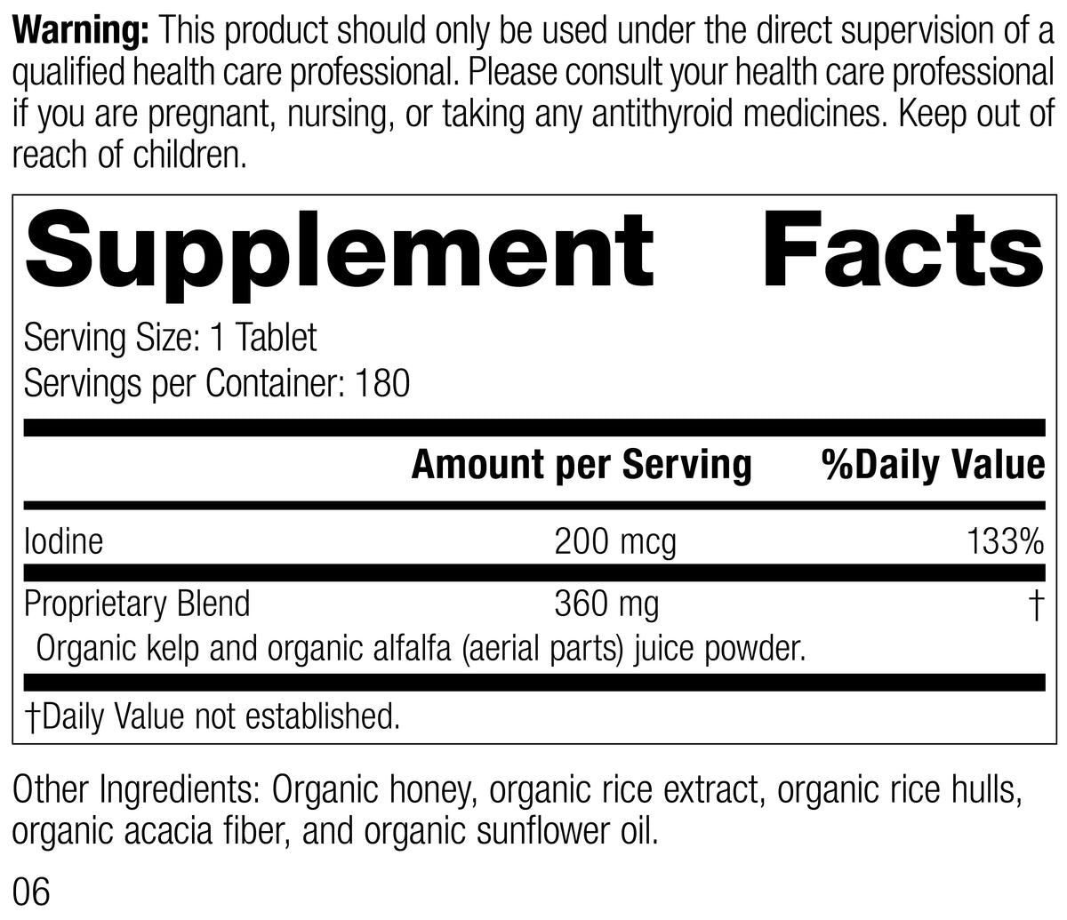 180 Tablets Minerals Y5566