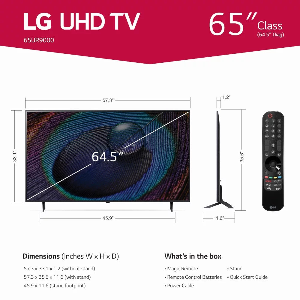 65 Class 4K UHD Smart TV with HDR H107