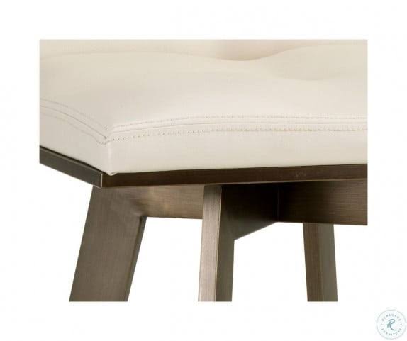 Cream Swivel Bar Stool D447604