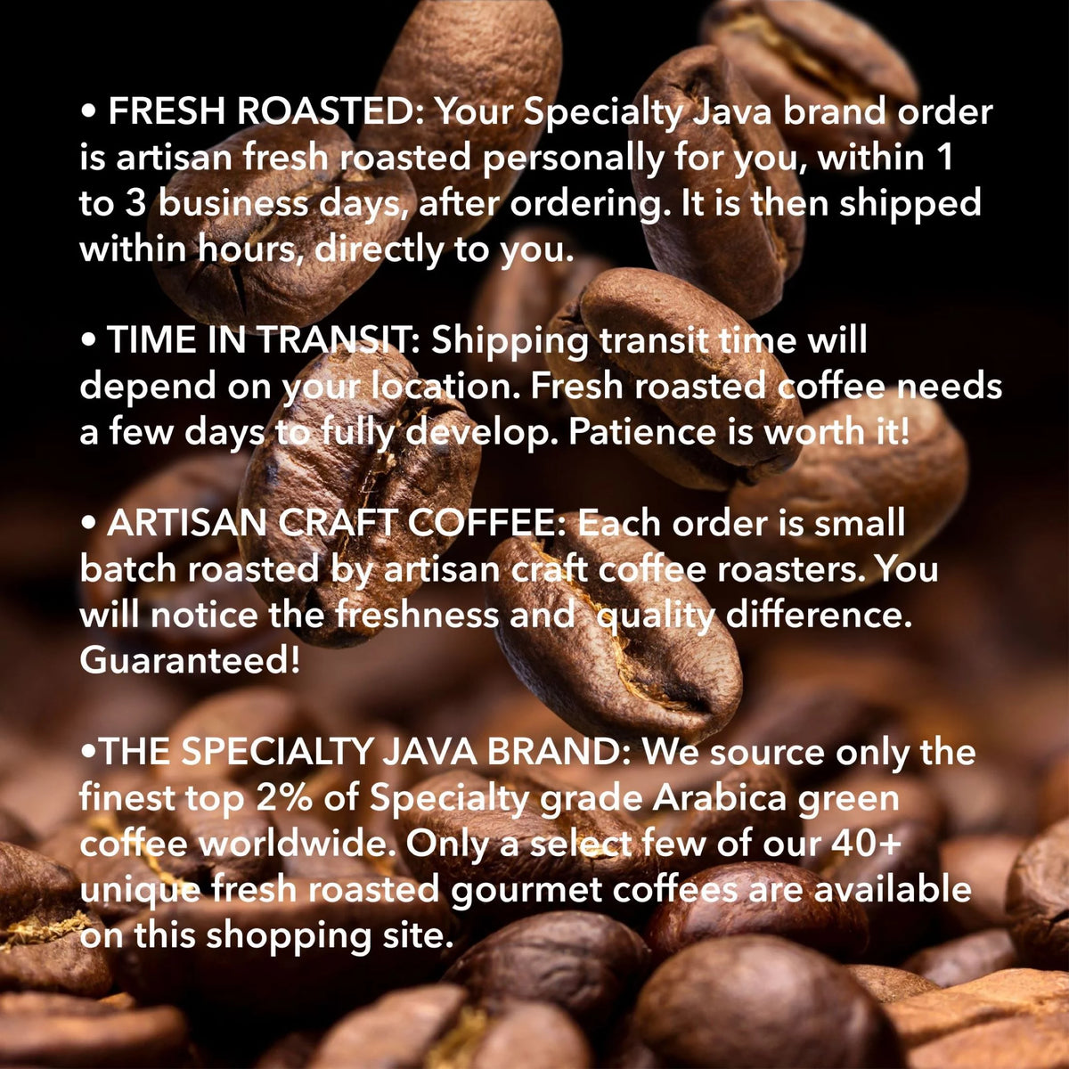 2.2 lb Whole Bean Medium Dark Roast Arabica Coffee O242419