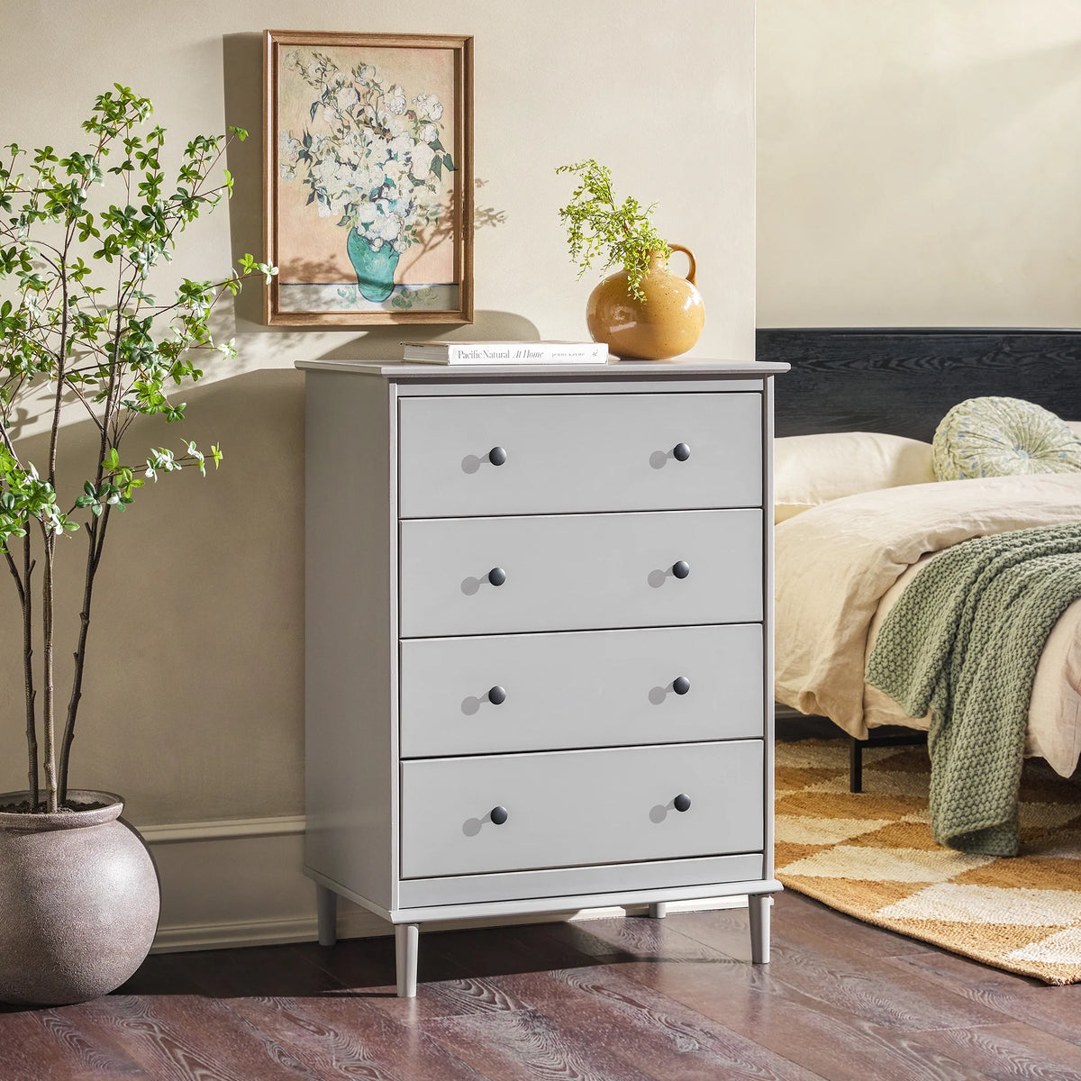 4 Drawer Solid Wood Dresser O494
