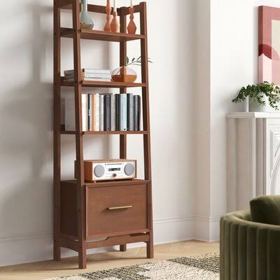 70.2 H Etagere Bookcase Mahogany T407159