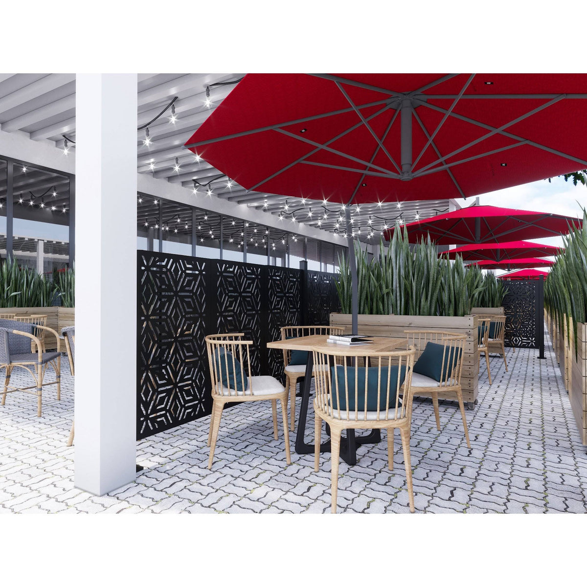 Lasercut Metal Panel Room Partition G676936