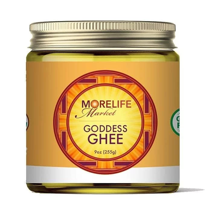 Organic Grass Fed Ghee with Shatavari 9oz Glass Jar A453