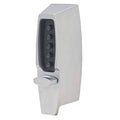 Metal Mechanical Pushbutton Auxiliary Lock with Thumbturn T72342