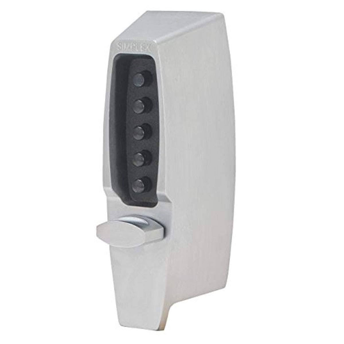 Metal Mechanical Pushbutton Auxiliary Lock with Thumbturn T72342