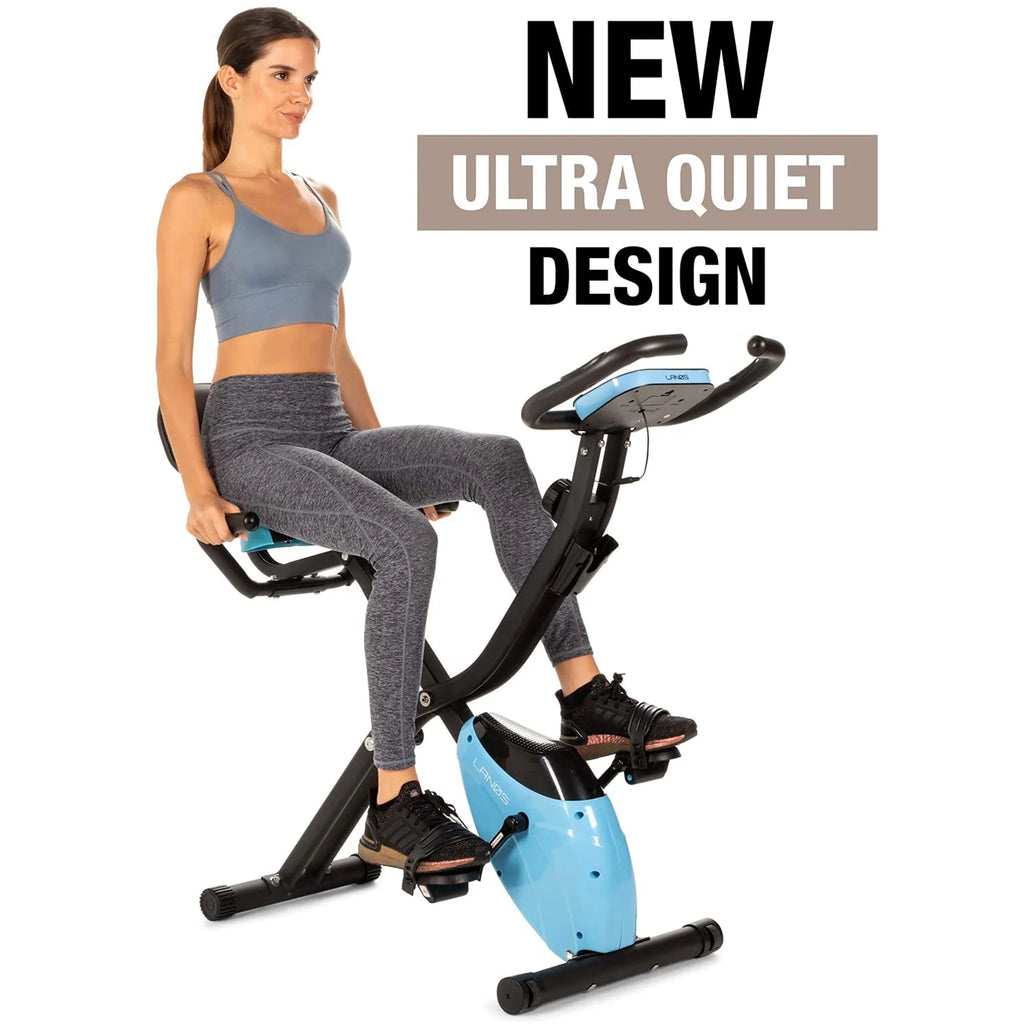 Foldable Exercise Bike Black Z56882