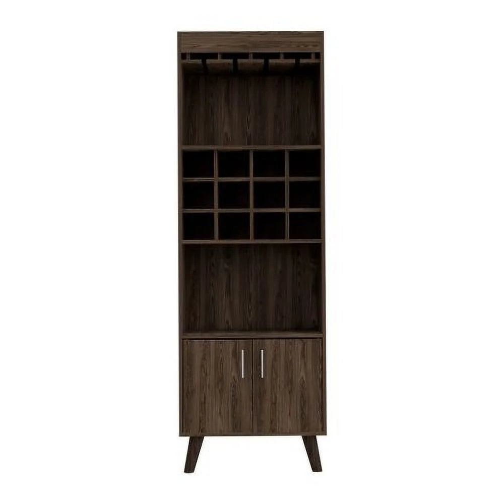 Dark Walnut Bar Cabinet W694026