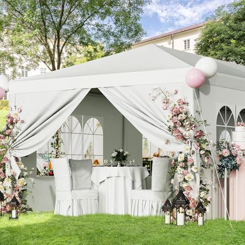 10'x30' Waterproof Party Tent with Removable Sidewalls & 2 Doors P440