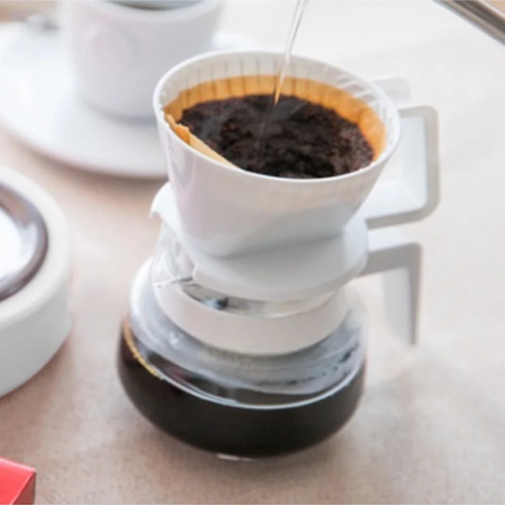 Compact Electric Coffee Machine with Coffee Pot V978