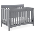 Grey 6-in-1 Convertible Baby Crib C6342