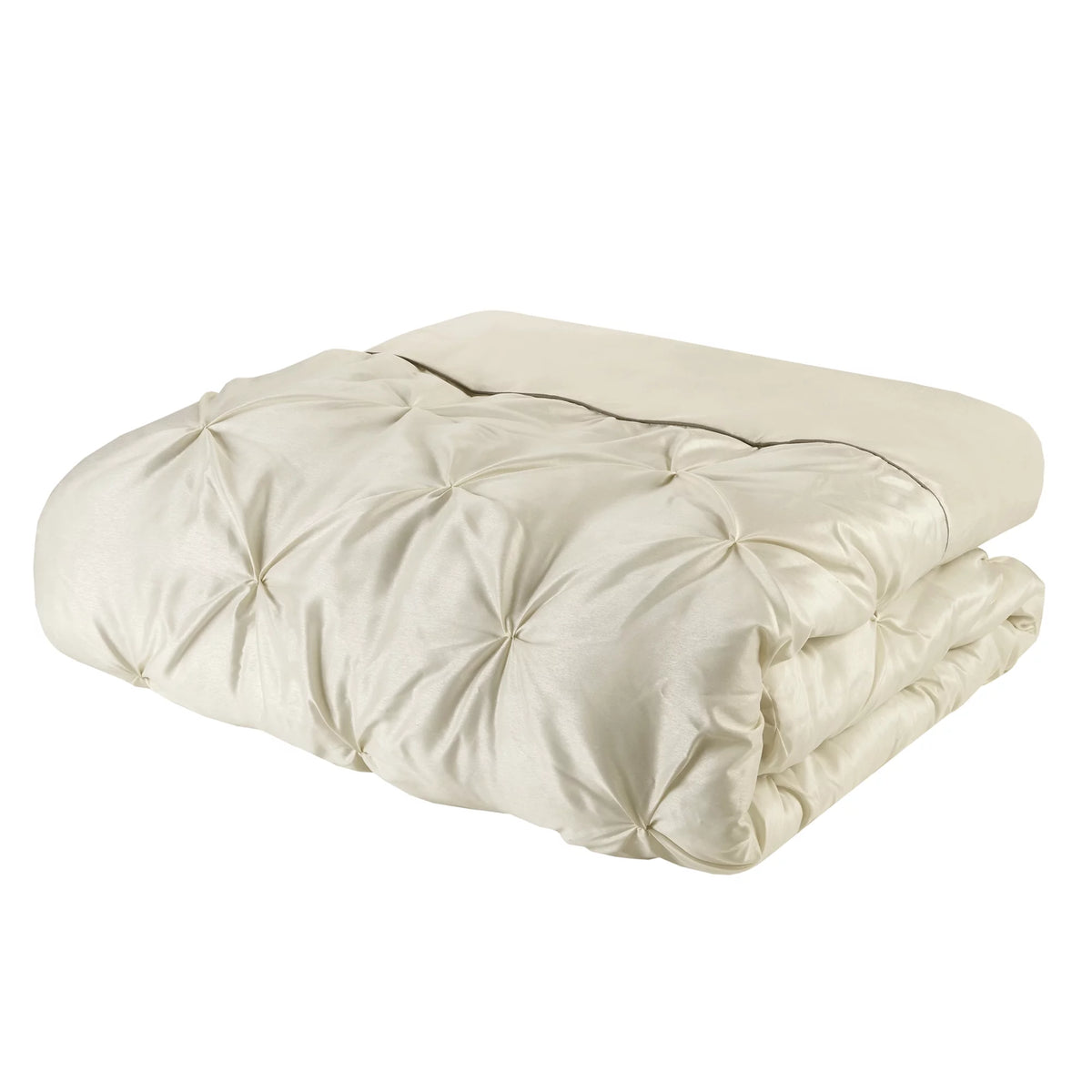 24 Piece King Ivory Comforter Set with Sheets H7224