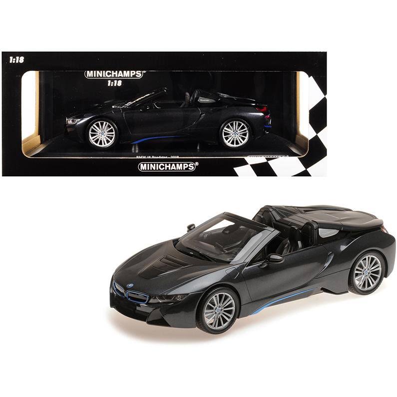 Dark Gray Metallic 1/18 Diecast Model Car A591