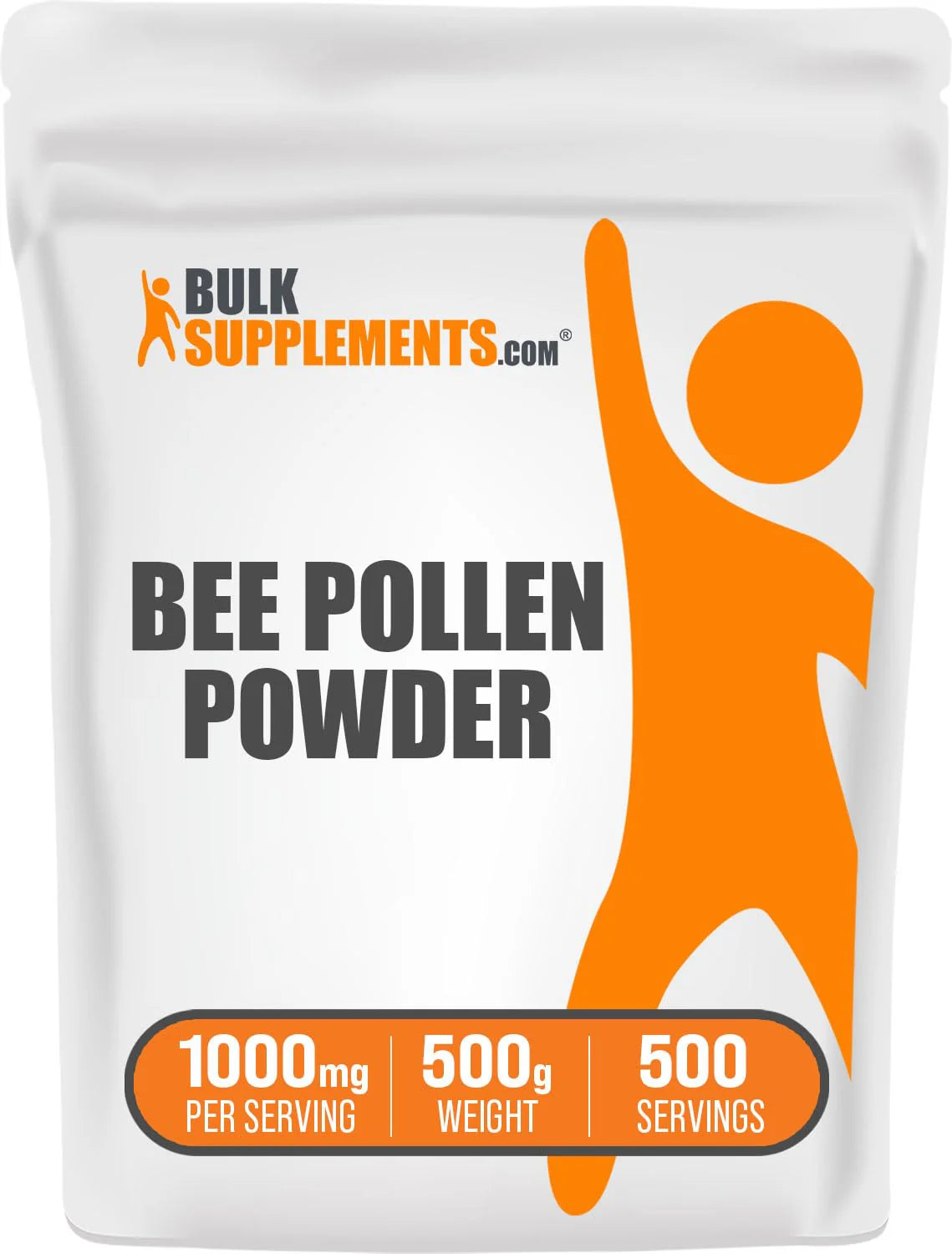 Bee Pollen Powder Dietary Supplement 1000mg 500 Servings N59450