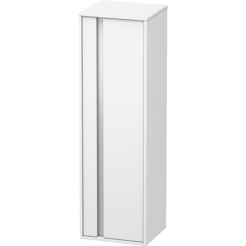 White Matt Tall Cabinet M347