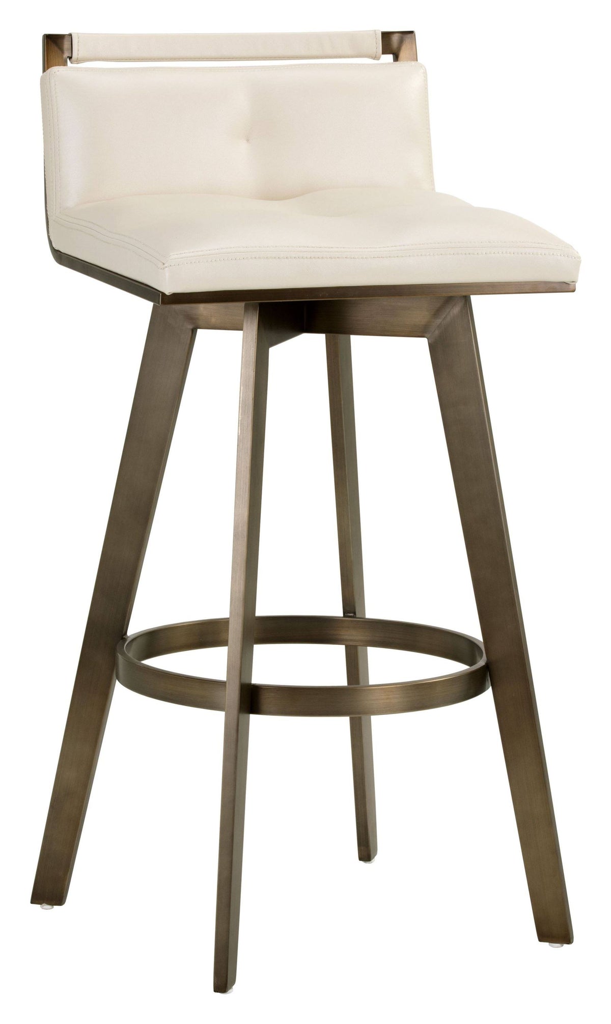 Cream Swivel Bar Stool D447604