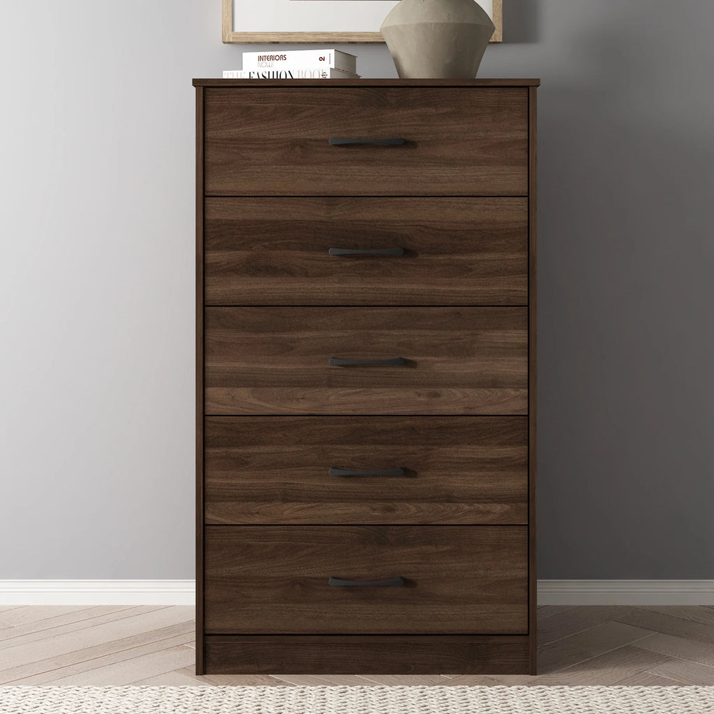 White 5 Drawer Dresser K227