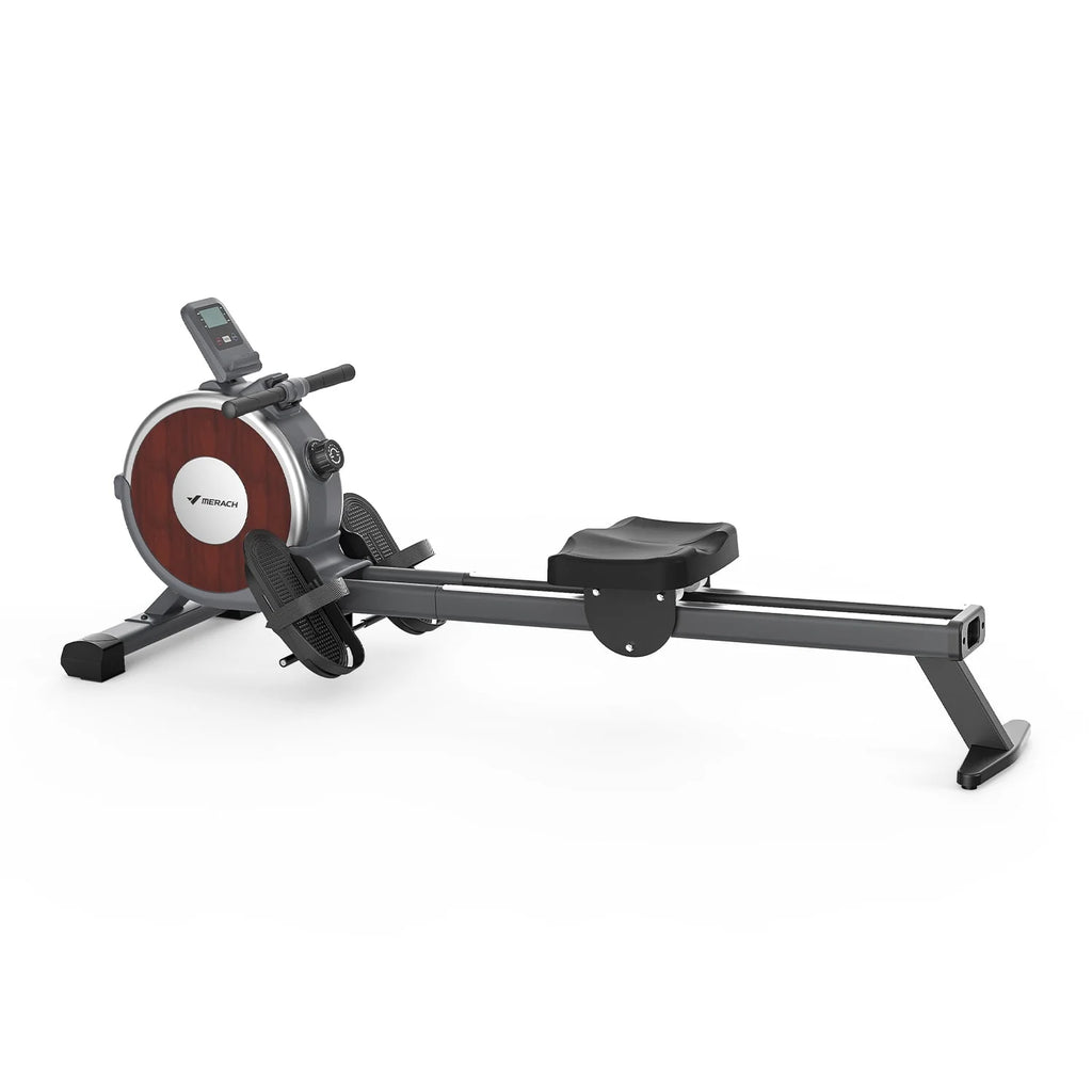 Magnetic Rowing Machine Quiet 16 Levels of Resistance Bluetooth Black Rower P302916