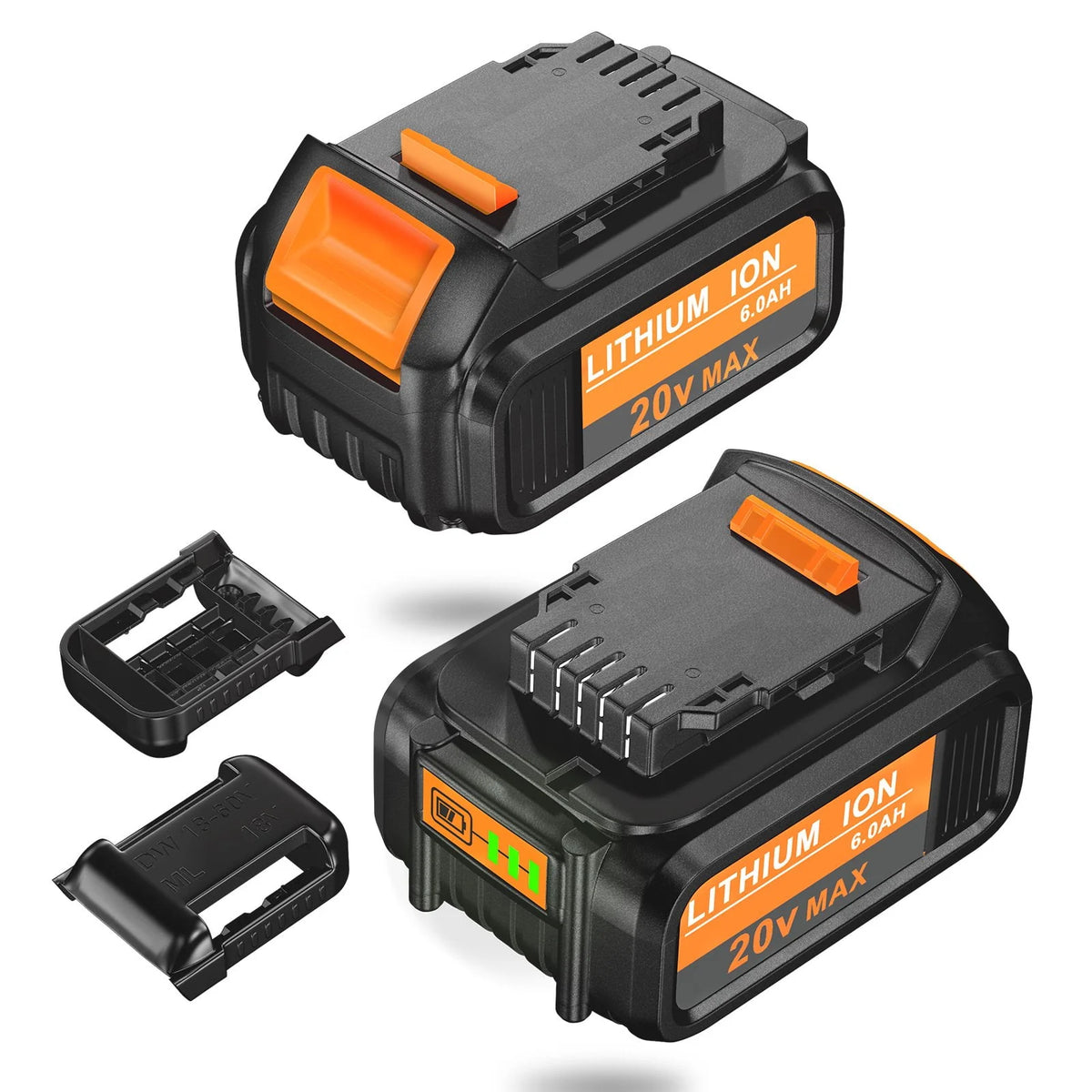 2 Pack 20V 6.0Ah Battery Y108169