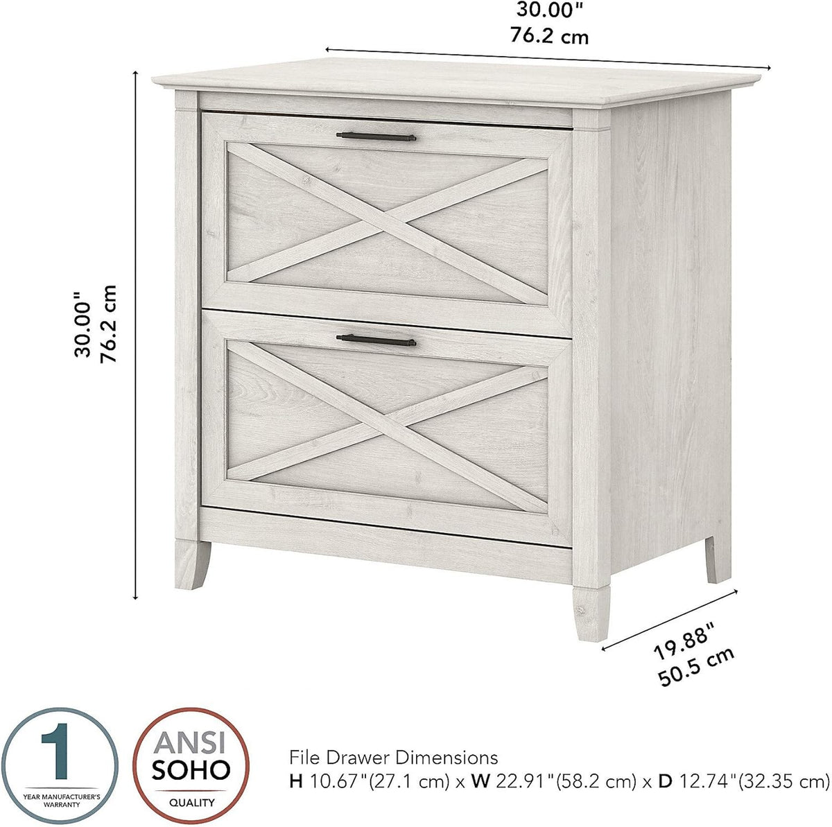 2 Drawer Lateral File Cabinet B327141