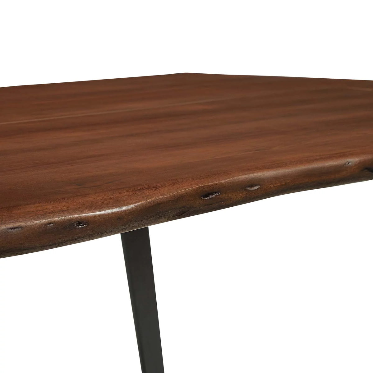 60" Live Edge Acacia Wood Dining Table M971513