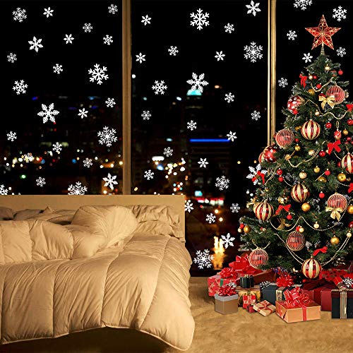 240 Pcs Christmas Window Clings C54041