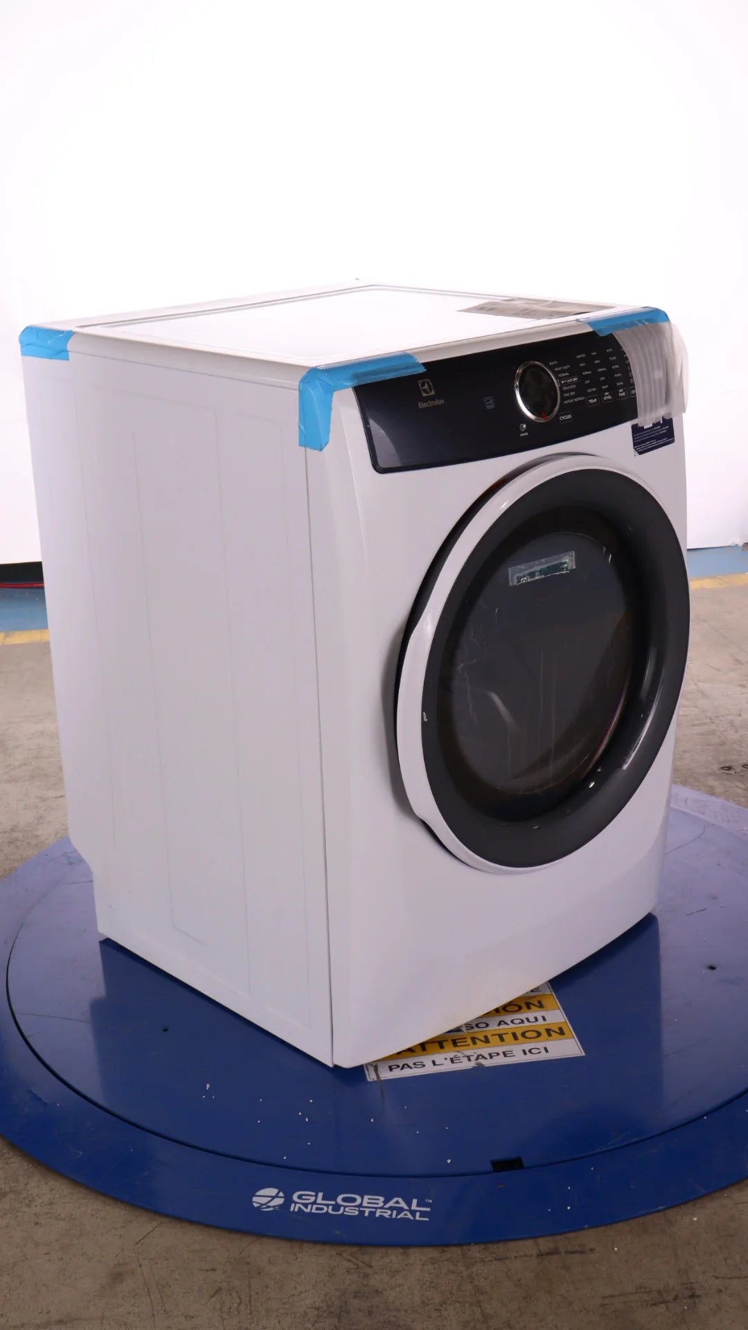 8.0 Cu. Ft. White Front Load Electric Dryer F347