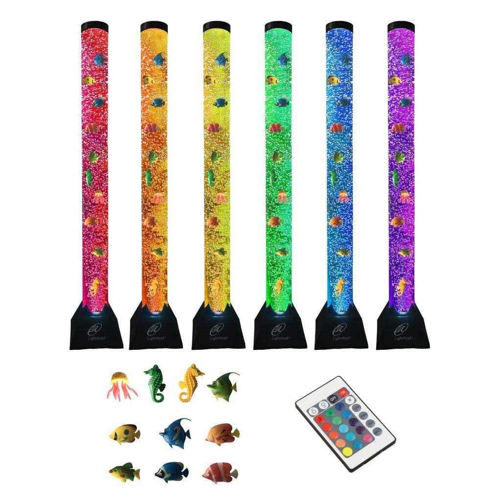 Extra Large 4 FT LED Bubble Fish Tube Aquarium with Remote Control P1864