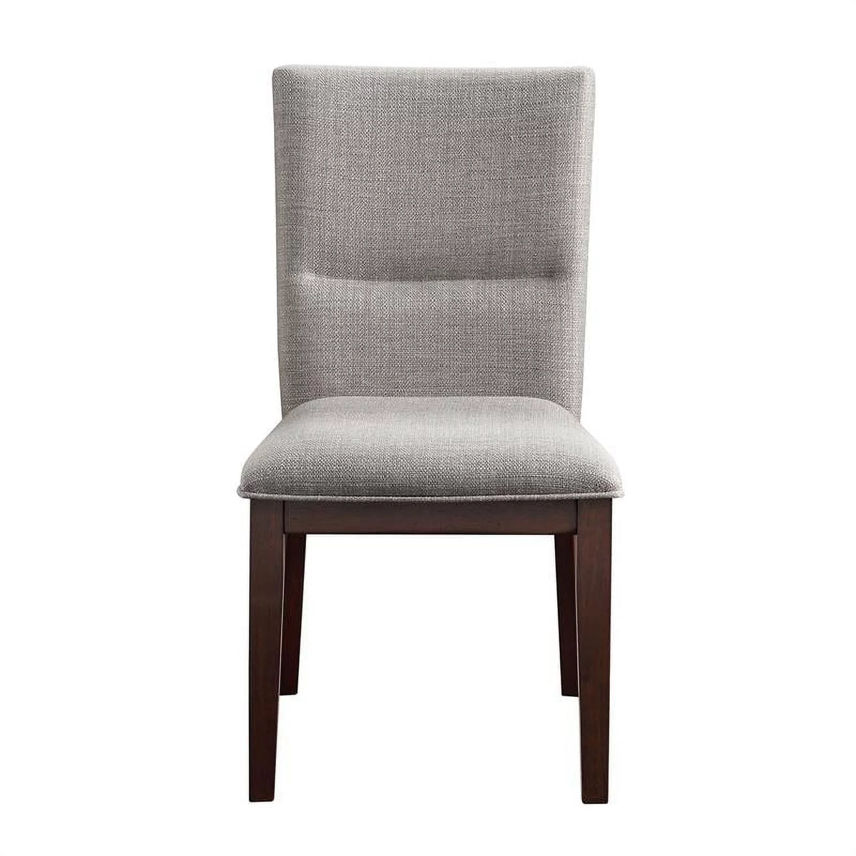 5-Piece Dining Set Brown Beige Chairs J608968