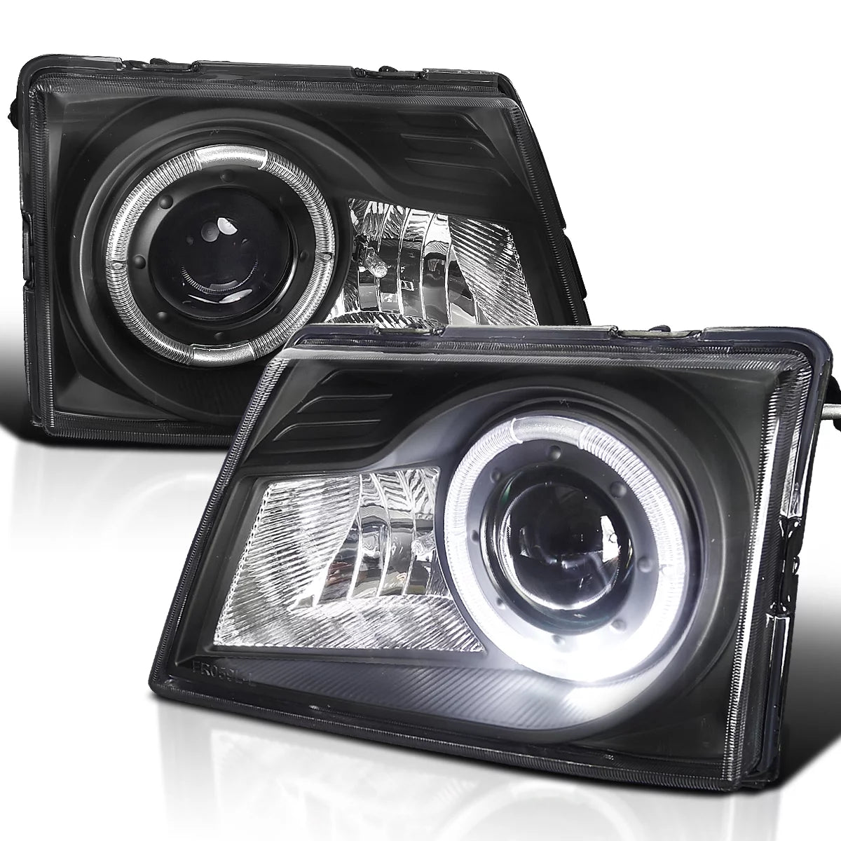 Black Projector Headlights Pair C2595