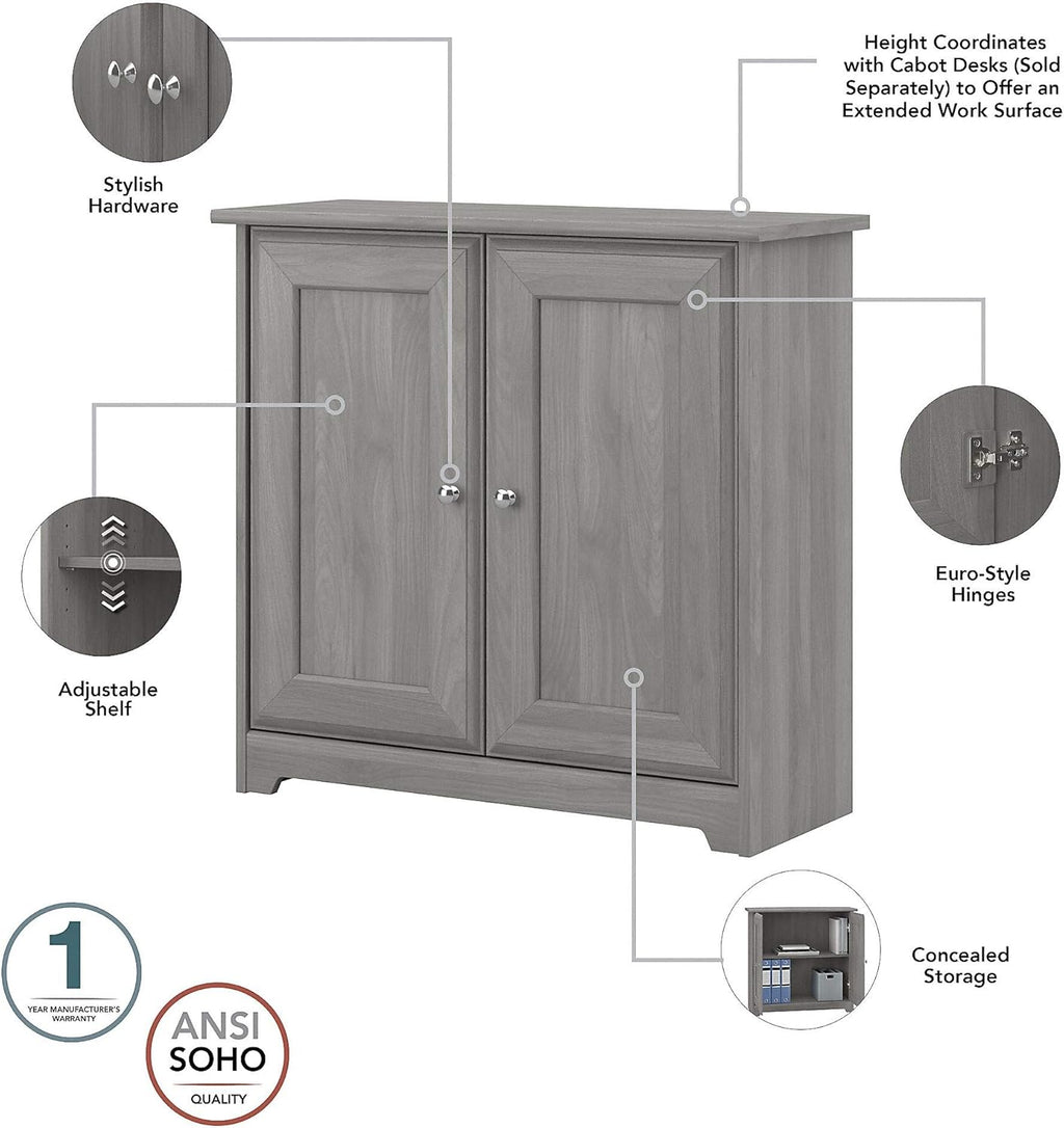 2 Door Low Storage Cabinet Z543387