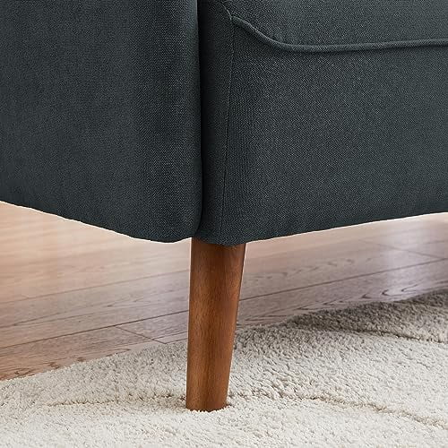 50.6" Small Loveseat Sofa with Wood Legs G22563