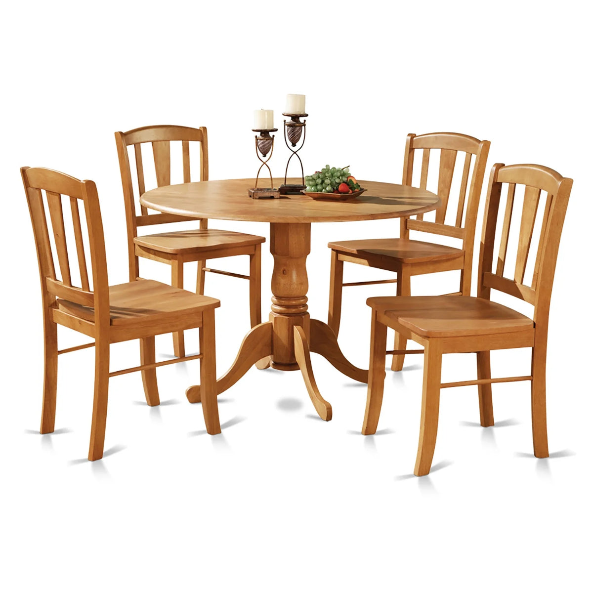 5 Pc Small Kitchen Table and Chairs Set B975