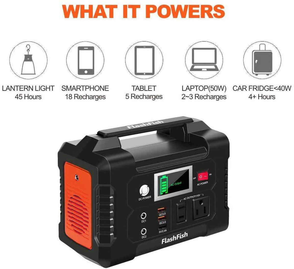 200W Portable Power Station M65377