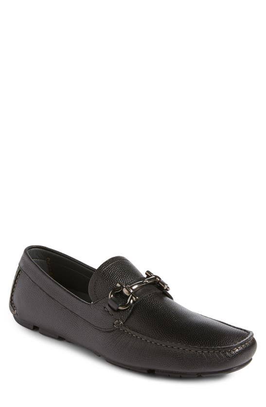 Nero Leather Driving Moccasin F960804