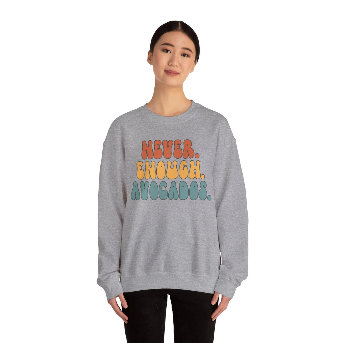 Sweatshirt Crew Neck Long Sleeve Unisex X83395