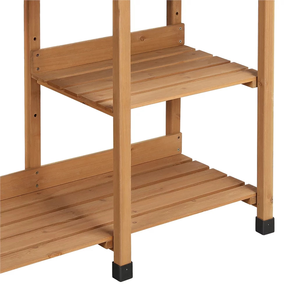 Cedarwood Potting Bench with Sink X387