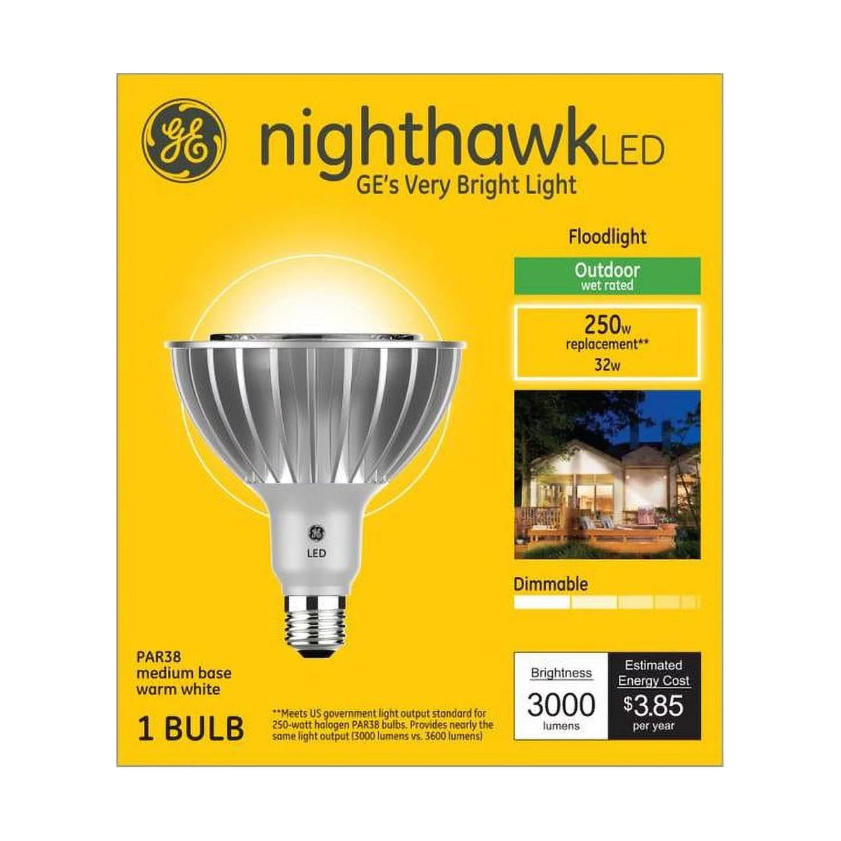 LED PAR38 Outdoor Floodlight Warm White D396319