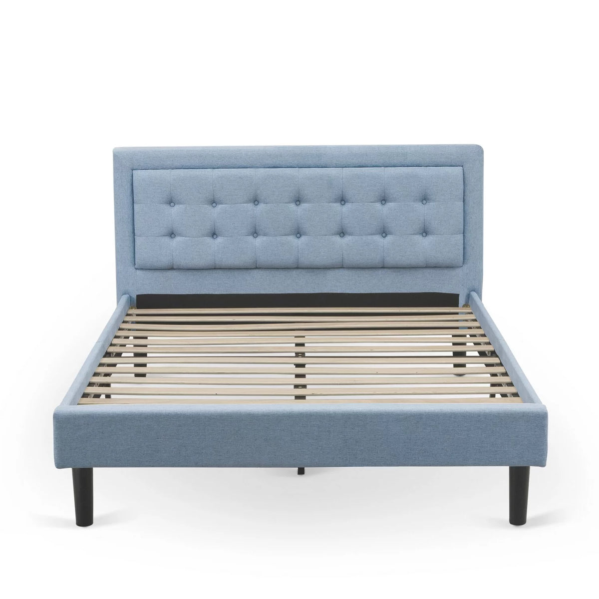 Denim Blue 3-piece Queen Wood Bedroom Set Y7716