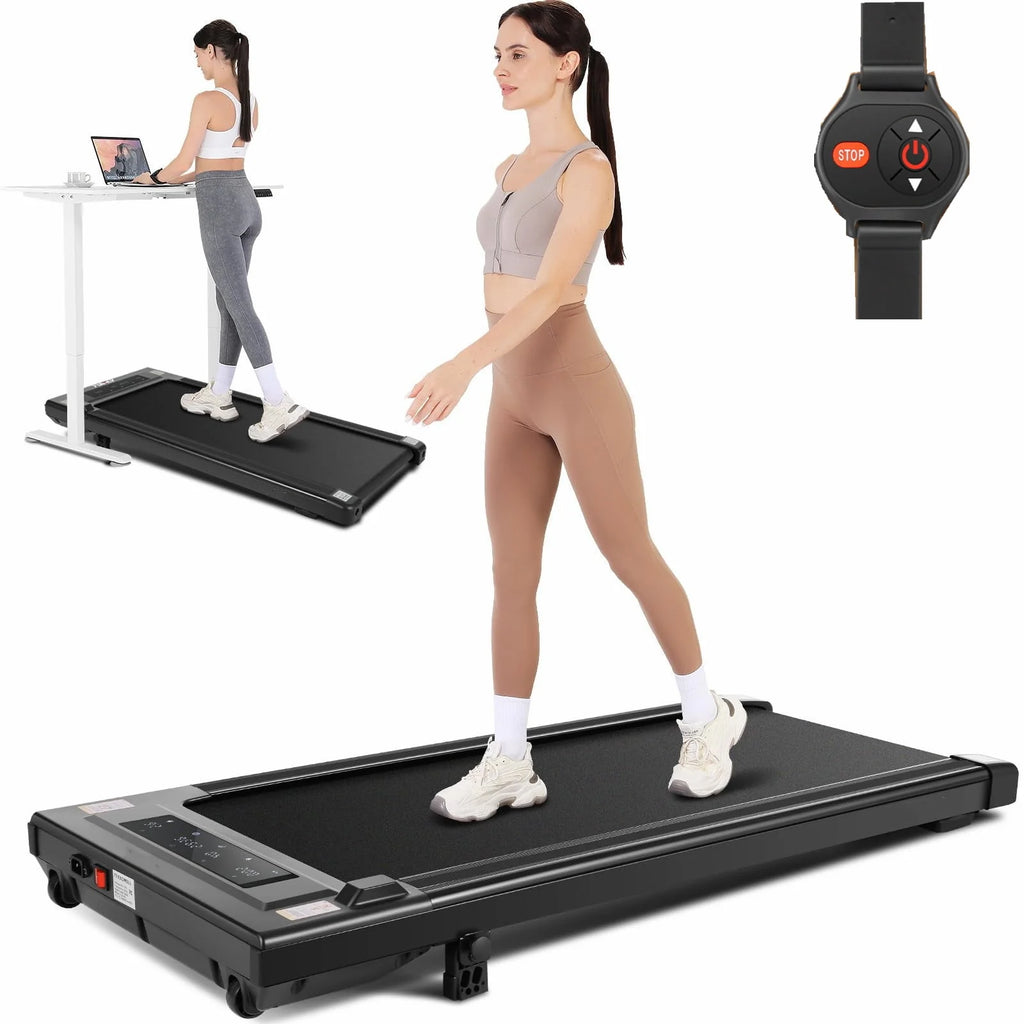 Under Desk Treadmill 2.5HP Walking Pad with Remote Control H87621