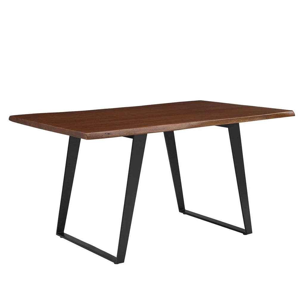 60" Live Edge Acacia Wood Dining Table M971513