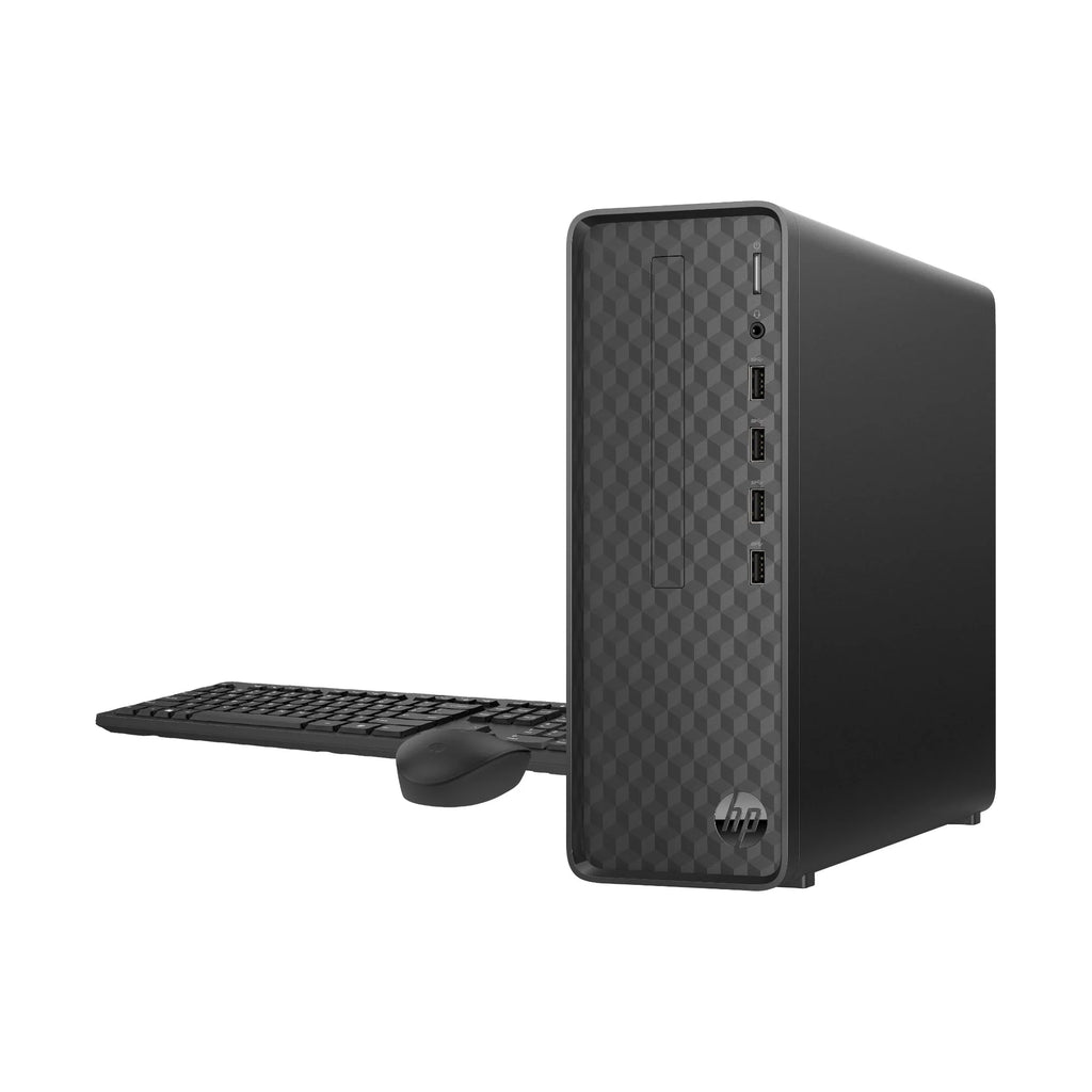 Black Slim Desktop Tower Y265904