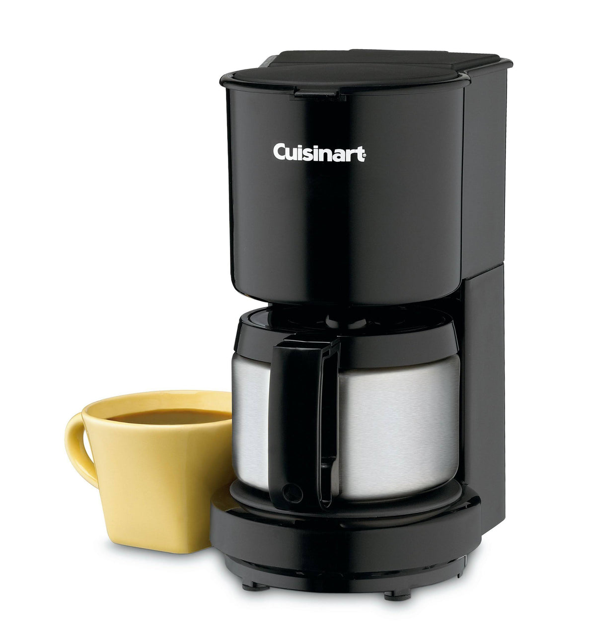 4-Cup Black Coffeemaker D880144