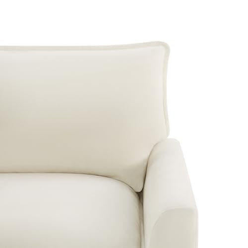 Oversized Modular Sectional Sofa Set, 4 Seater L Shaped Couch, Cream K89241