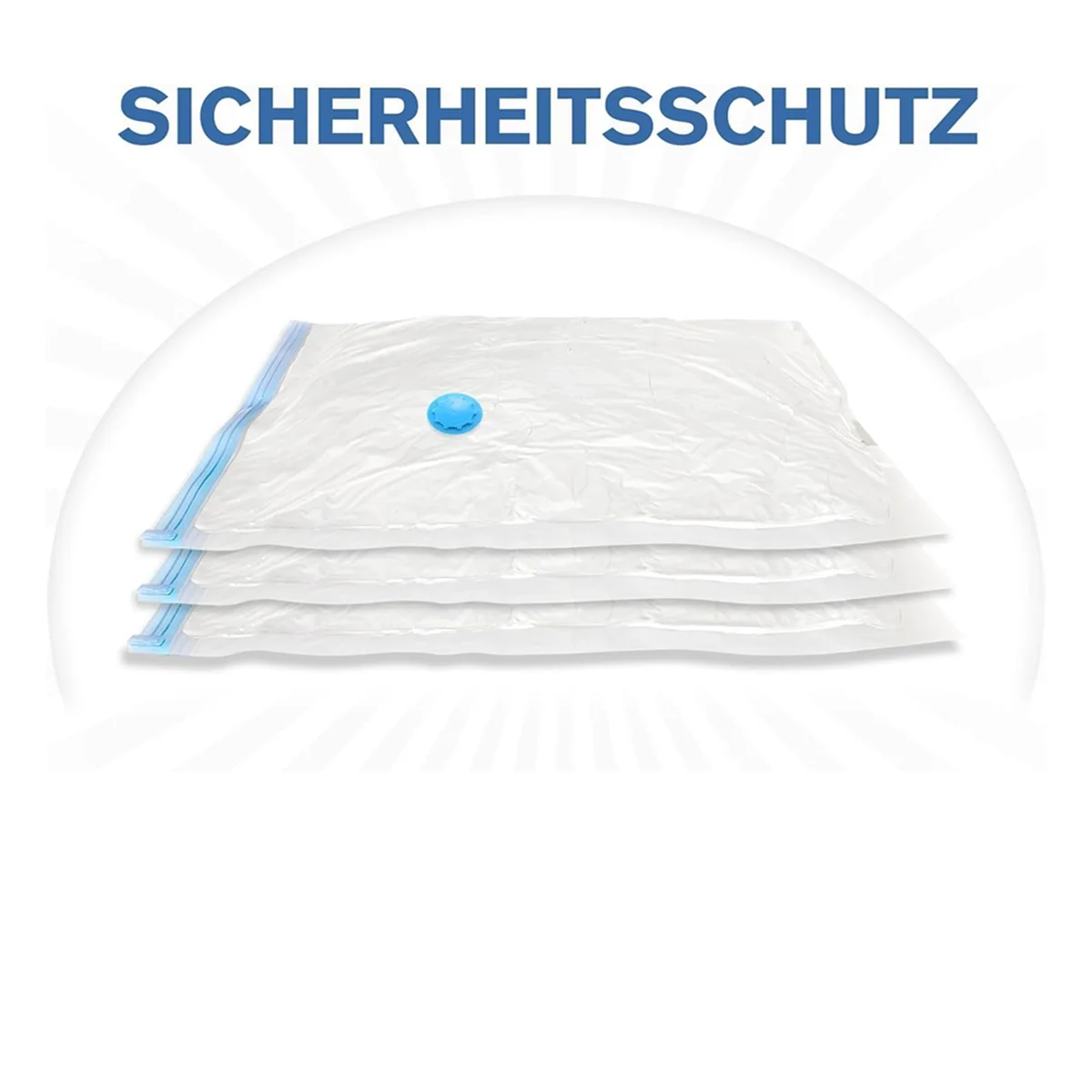 Vacuum Bags for Clothes Pack of 10 40 X 30 cm Reusable Space Saving J19447