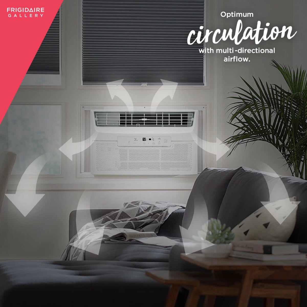 6,000 BTU Window Air Conditioner with Remote Control U573