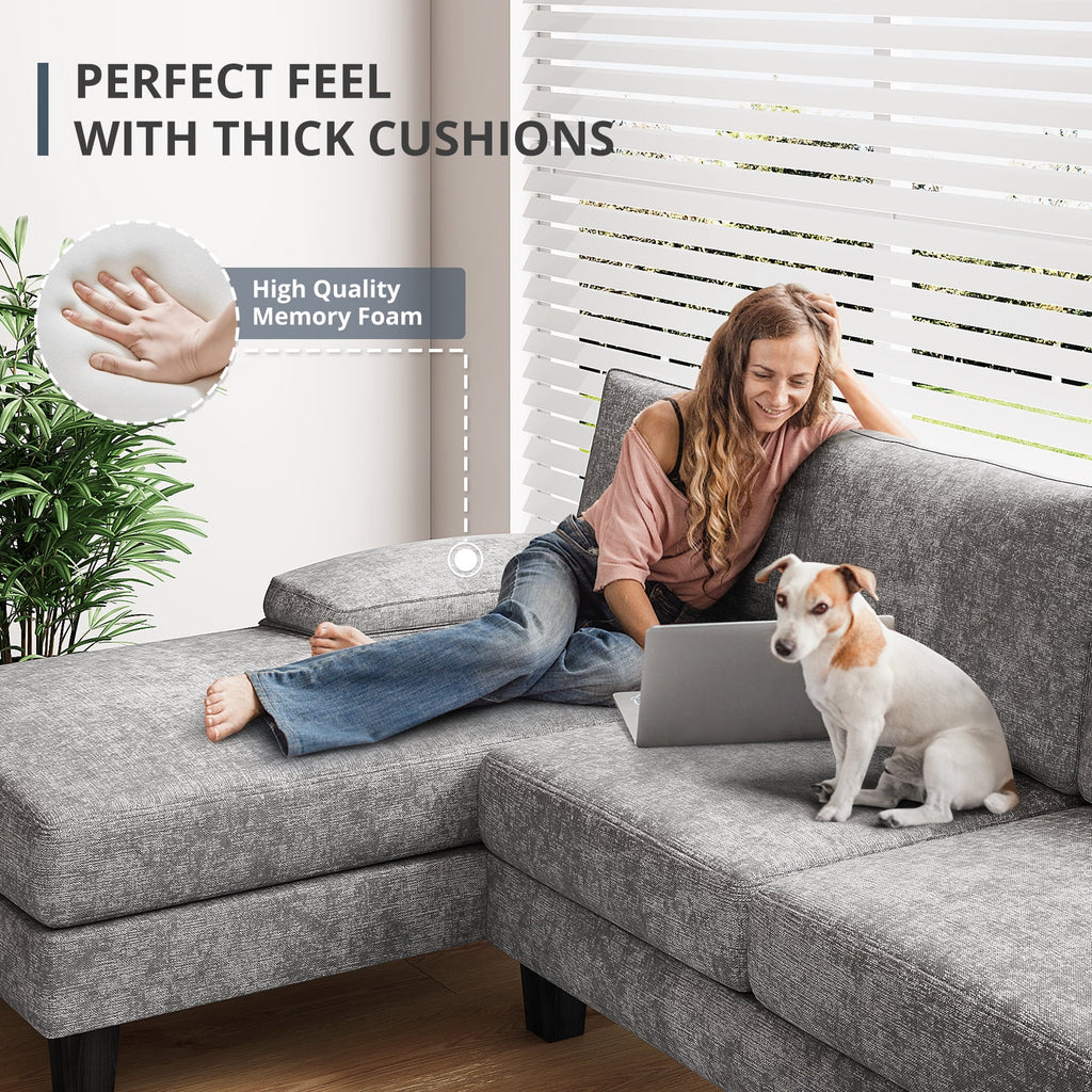 U-Shaped Sectional Sofa with Chaise Q2793