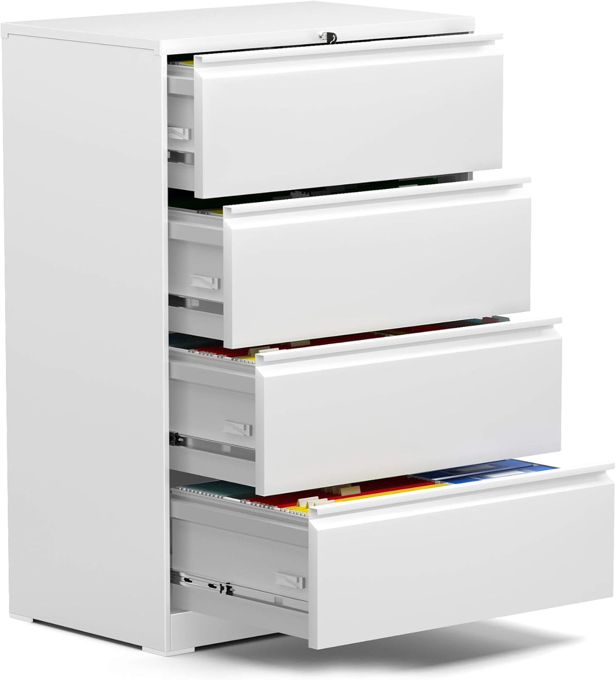 4 Drawer Metal File Cabinet with Lock K623233