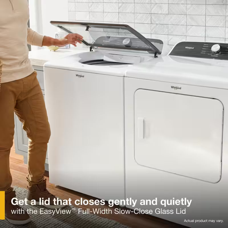 5.3 cu.ft. Top Load Washer in White L80873